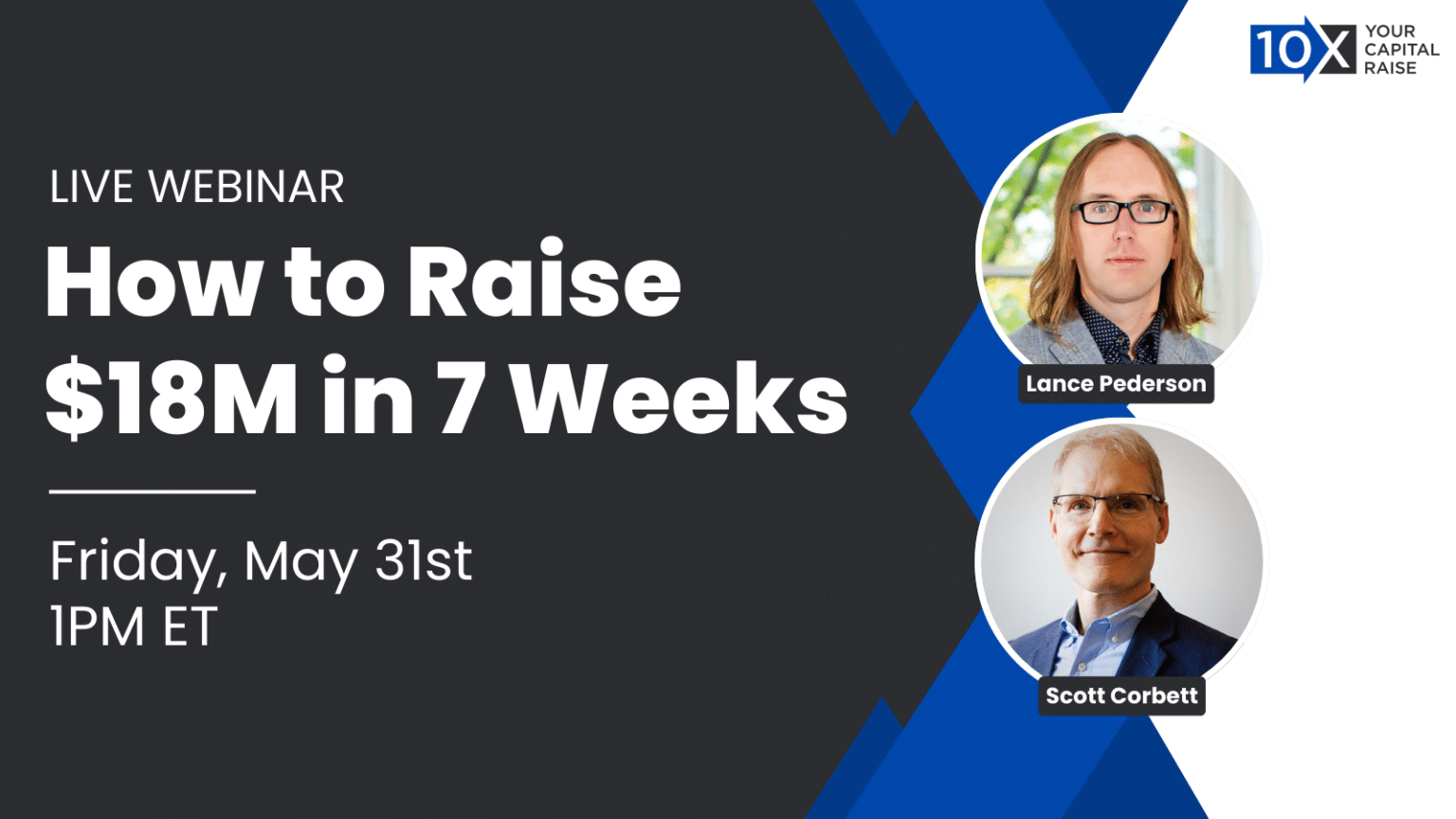 Register Now - 10x Your Capital Raise